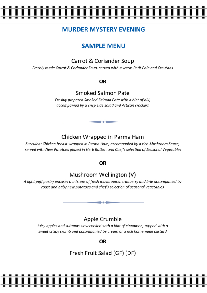 Murder Mystery Dining North Norfolk Railway