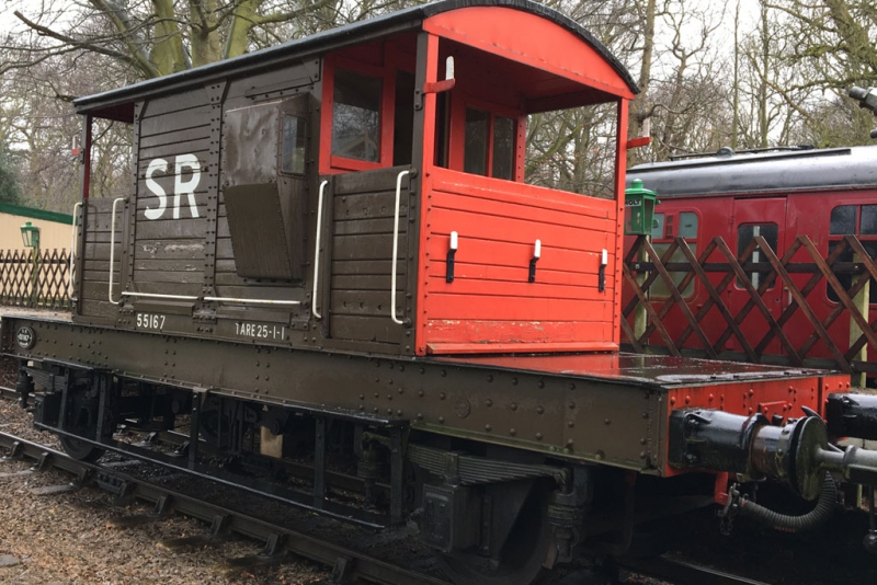 SR 25t Brake Van 55167 North Norfolk Railway