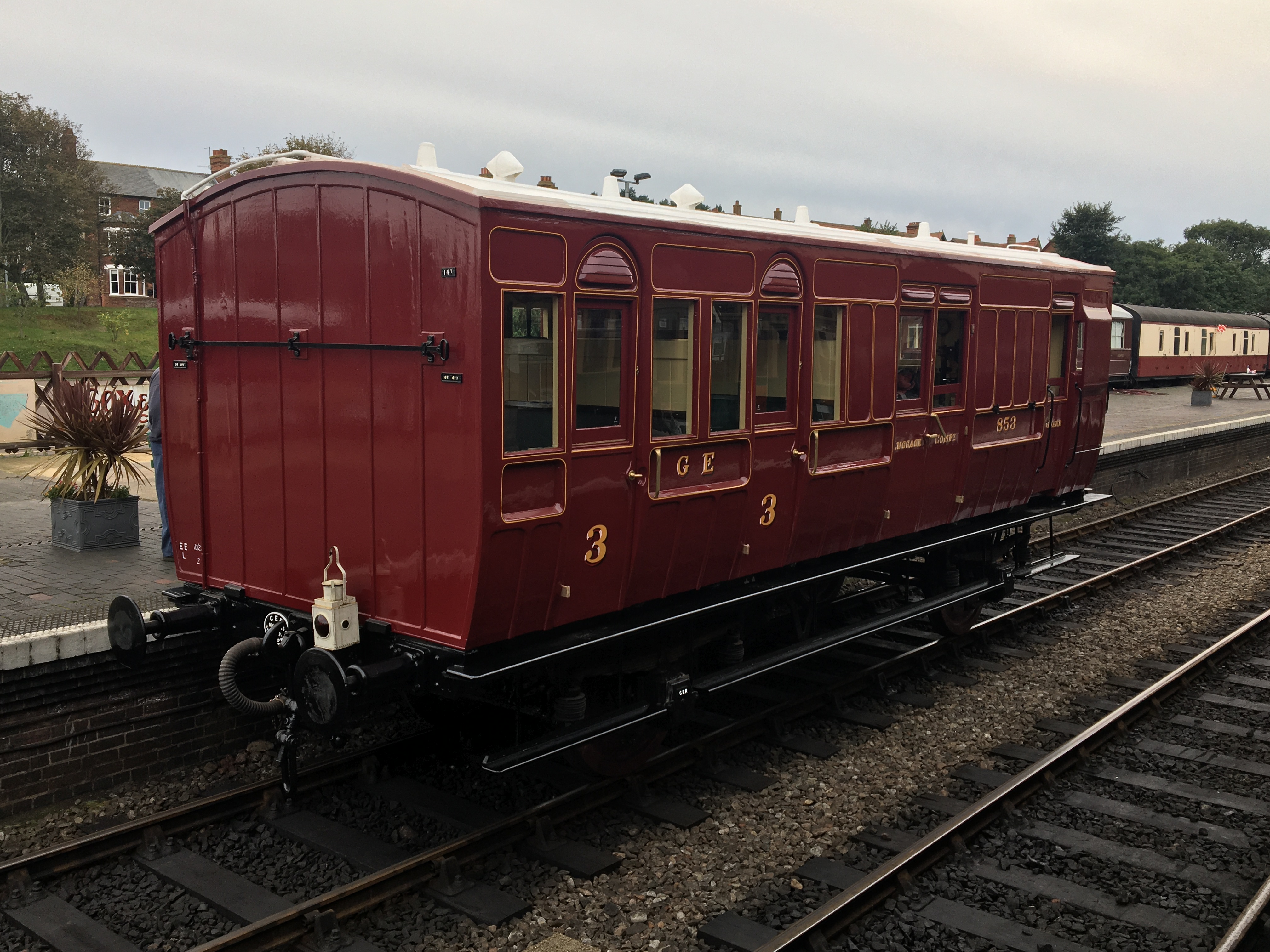 Latest carriage restoration emerges from Weybourne Works North